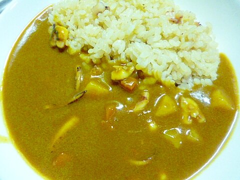 レトルトカレーで！いかの旨味絶品！イカゲソカレー